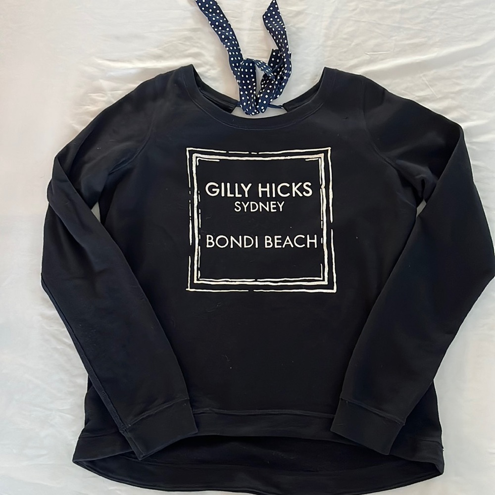 Gilly Hicks Peekaboo Back Sweatshirt